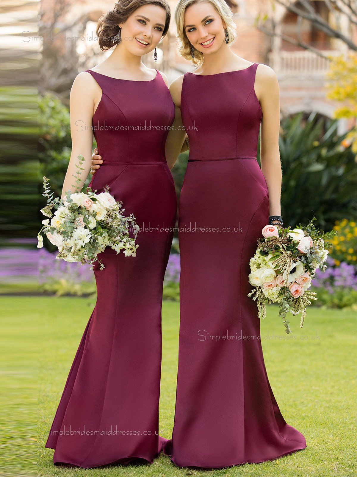red wine bridesmaid dresses uk